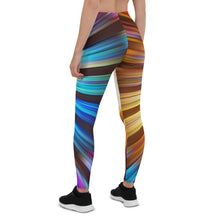 Charger l'image dans la galerie, Leggings Sport Femmes "BLEU SPIRAL" - IMPERIAL 125 R'B
