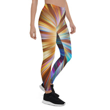 Charger l'image dans la galerie, Leggings Sport Femmes "BLEU SPIRAL" - IMPERIAL 125 R'B