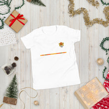 Charger l'image dans la galerie, T-shirt à Manches Courtes Adolescent bande Madras Rouge Jaune Vert - IMPERIAL 125 R'B