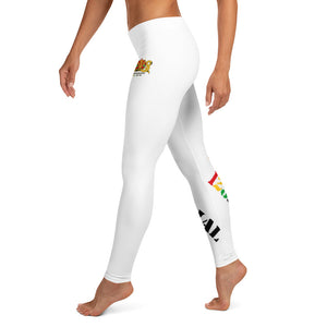 Leggings Sport/Fitness Femmes " BLANC " - IMPERIAL 125 R'B