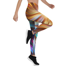 Charger l&#39;image dans la galerie, Leggings Sport Femmes &quot;BLEU SPIRAL&quot; - IMPERIAL 125 R&#39;B

