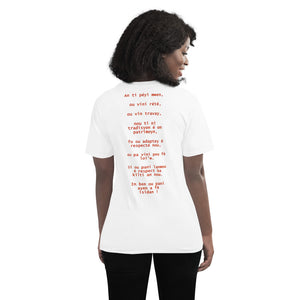T-shirt à Manches Courtes Femme " An ti péyi an mwen " - IMPERIAL 125 R'B